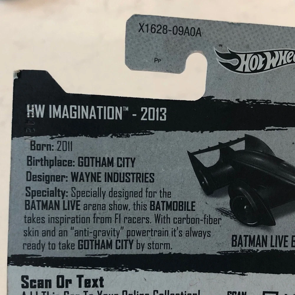 Mattel sleek batmobile